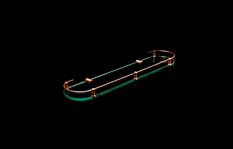 Ménsula simple curva